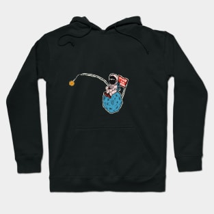 astronot design Hoodie